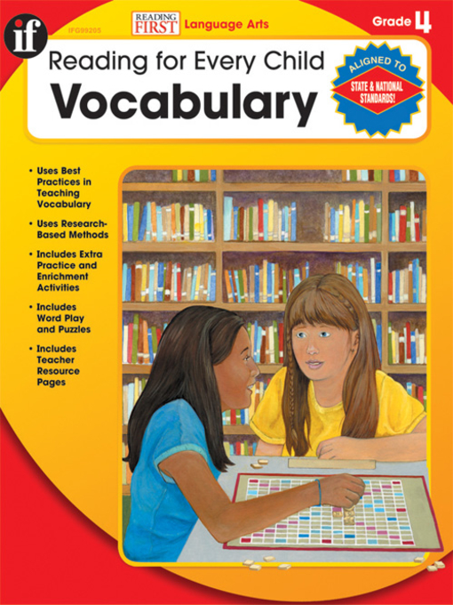 Title details for Vocabulary, Grade 4 by Robyn Raymer - Available